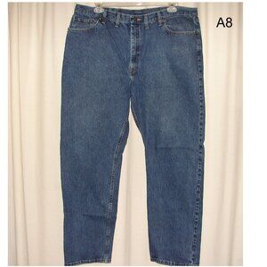 Wrangler Blue Denim Regular Fit JEANS, 44x32, 100% Cotton, 96501MR A8